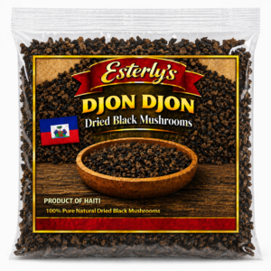 Esterly's Dried Black Mushrooms - Djon Djon 1.76 oz