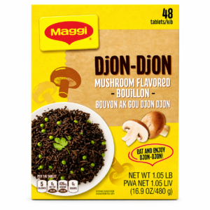 Madame Gougousse Djon Djon Mushroom Flavored Bouillon- Maggi 48 tablets